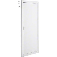 VZ104N - Stop door for cabinet 348mmx755mm steel VZ104N