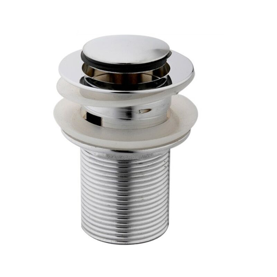 Neshome - Slotted Pop Up Basin Sink Waste Push Button