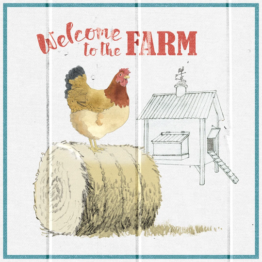 Farm to Table by Beth Grove - Wrapped Canvas Advertisement