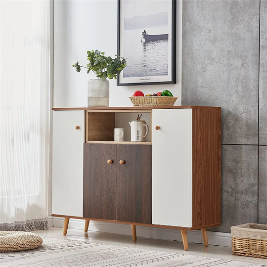 Home Storage Cabinet Sideboard Buffet Console Table Cupboard With Shelves And Doors For Kitchen Living Dining Room Entry Furniture