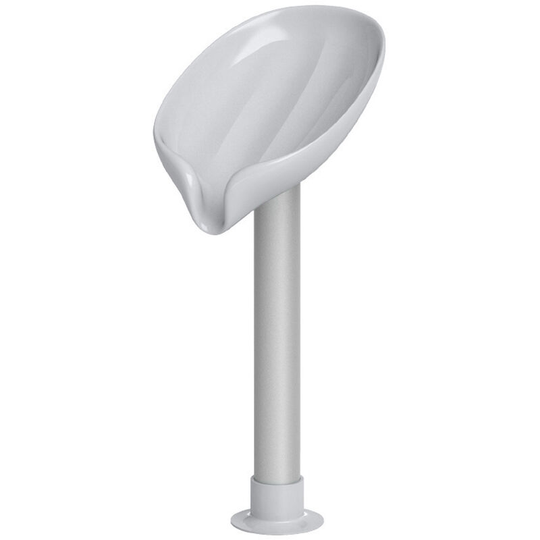 Household Soap Containers Toilet Soap Box Drain Leafs Soap Dish Double Deck Laundry Soap Box,model:Grey long - model:Grey long