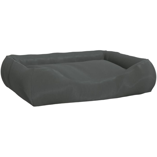 Dog Cushion with Pillows Dark Grey 75x58x18 cm Oxford Fabric Vidaxl Grey