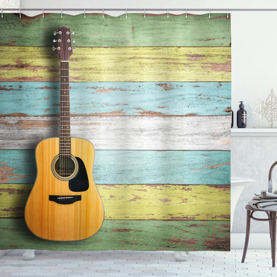 Bertka Polyester Shower Curtain Set