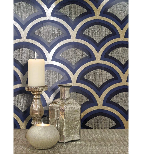 Stanford 10.05m x 53cm Metallic Finish Wallpaper Roll