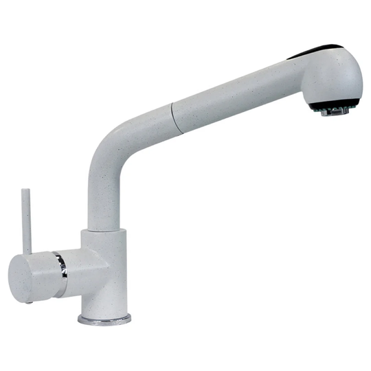 Aydan Single Handle Monobloc Mixer Tap with Extractable Shower and Double Jet