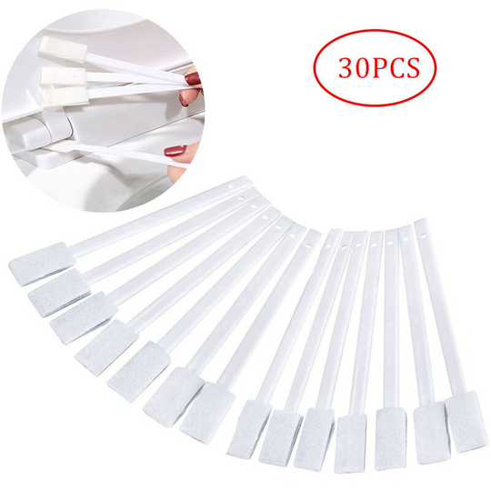30 Pack Small Disposable Cleaning Brushes for Toilet Corner Scrubber Window Groove Door Track Keyboard Detailed Cleaning Brushes for Stove Blind Vent