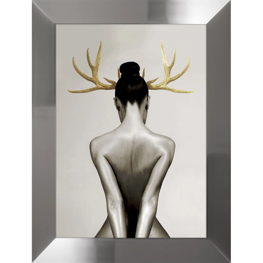 Female Deer No.1 - Picture Frame Graphic Art
