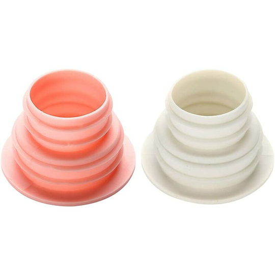 Pipe Deodorization Siphon Gasket Toilet Washing Machine Sewer Drainer(2 pcs)