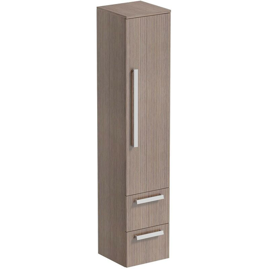 Wye walnut wall hung cabinet 1607 x 326mm - Walnut - Orchard