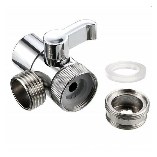 Ilovemilan - Switch Faucet Adapter Kitchen Sink Splitter Diverter Valve Water Tap Connector For Toilet Bidet Shower Kichen Accessories