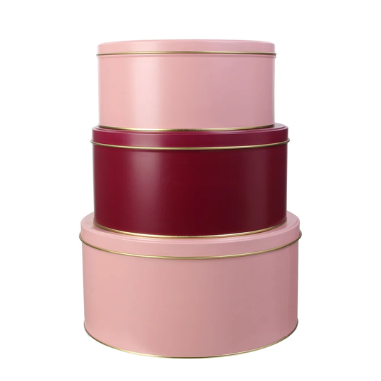 Farheen 3 Piece Metal Box Set