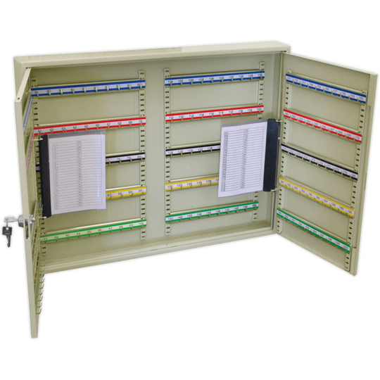 SKC200W Key Cabinet 200 Key Capacity Wide - Sealey