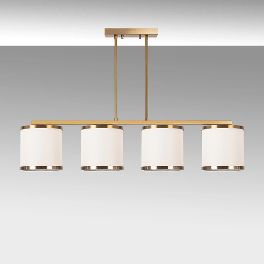 Onaga 4-Light Kitchen Island Linear Pendant