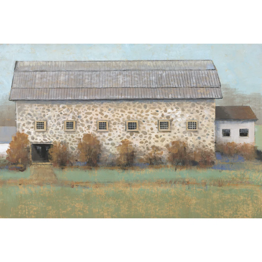Rustic Barn II by Tim OToole - Wrapped Canvas Painting