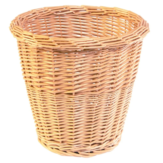 Buff Willow Wicker Basket