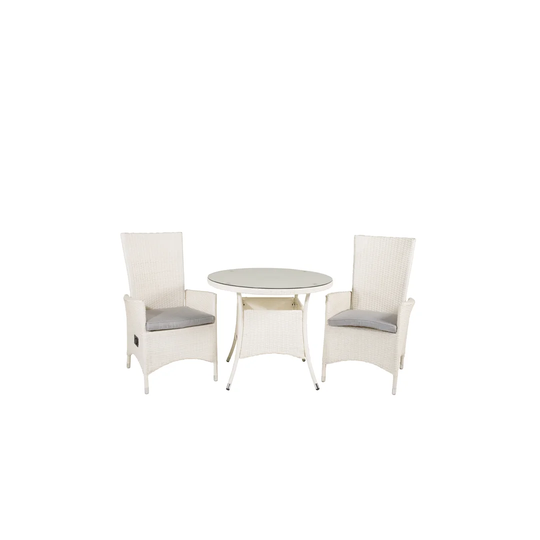Mitul 2 Seater Bistro Set with Cushions