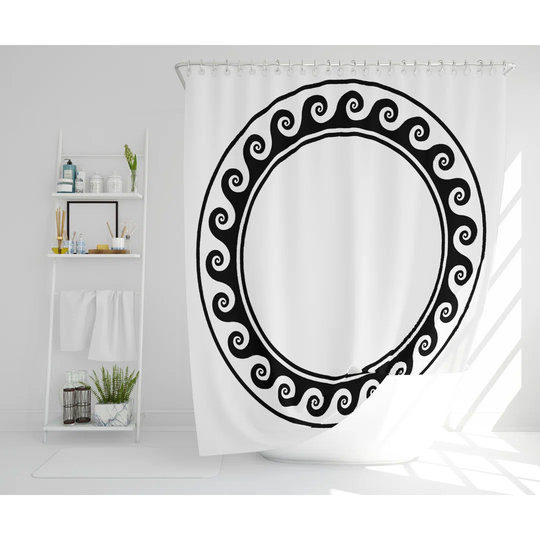 Styr Polyester Shower Curtain Set