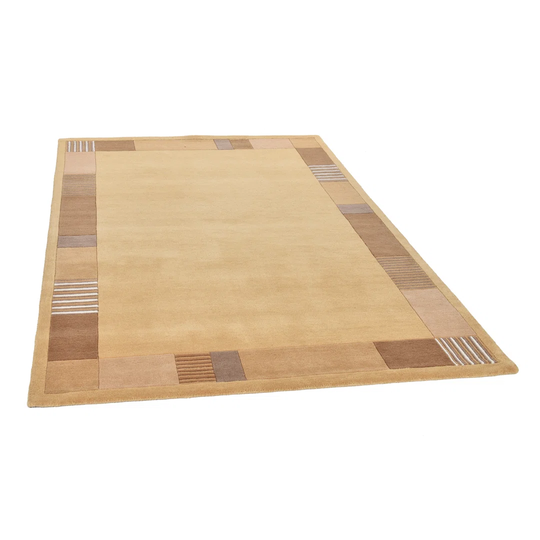Royal Nepali Hand Tufted Wool Terracotta Rug