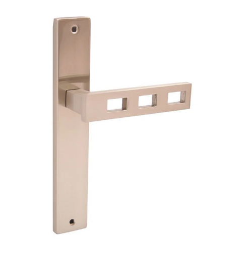 Door Handle TRE M9 Nickel B/O Without Hole
