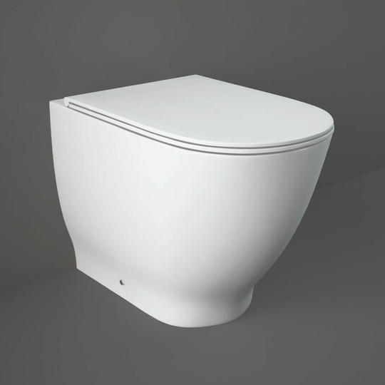 Rak Moon Back to Wall Toilet 560mm Projection - Soft Close Seat