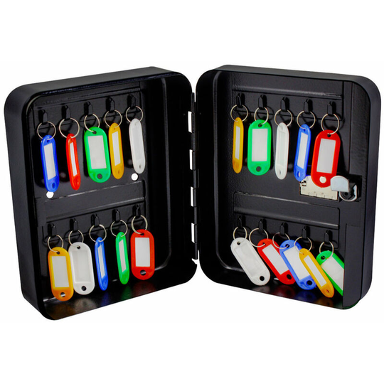 TIMco Veto Key Cabinet 20x Hooks (200x160x75mm)
