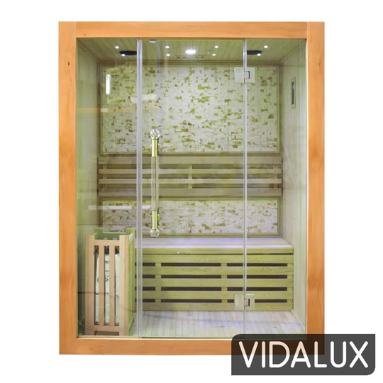 3 Person Traditional Sauna with Heater