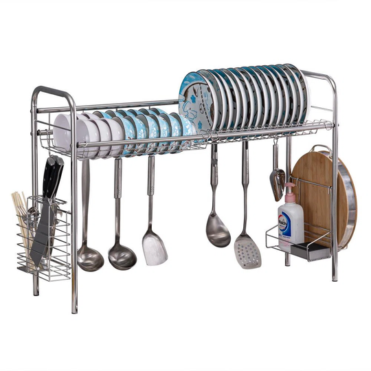 Stainless Steel Single Layer Kitchen Bowl Rack