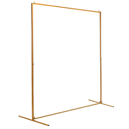 Treutlen Metal Wedding Arch Stand Gold