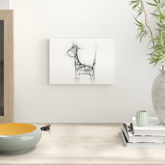 'Childrens Giraffe Art' Graphic Art