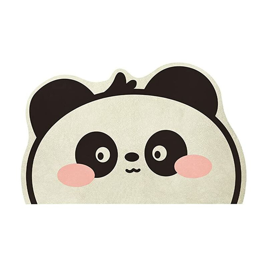 Ilovemilan - 15.7'' x 23.6'' Super Absorbent Rug Cute Animal Non Slip Rug Polyester Bath Rug Ultra Soft Foam Bathroom Mat for Kitchen and Bathroom,