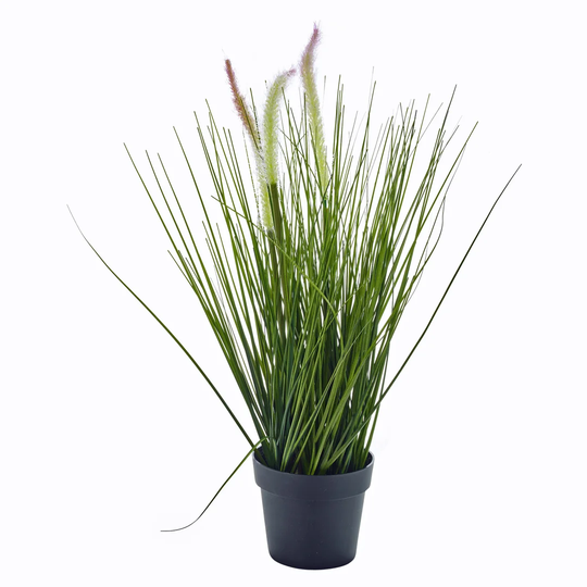 Artificial Grass Bouquet Feather-Top
