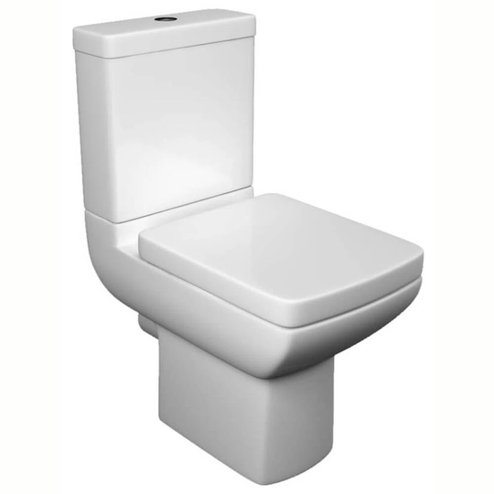 K-Vit Pure Toilet & Corner Cistern with Soft Close Seat