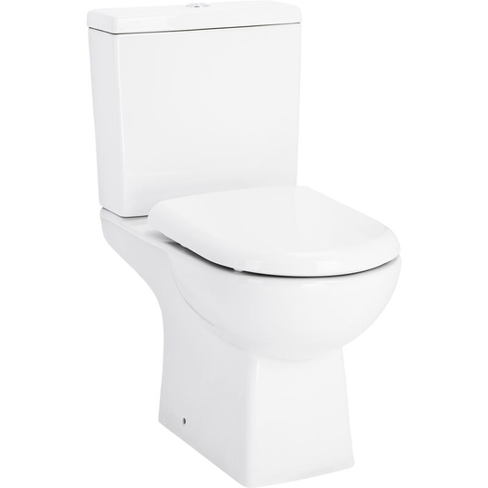 Ailsa Close Coupled Toilet with Soft Close Toilet Seat