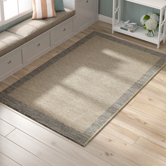 Sprowston Flatweave Grey/Beige Rug