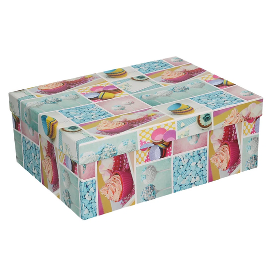 Cupcake Cardboard Box