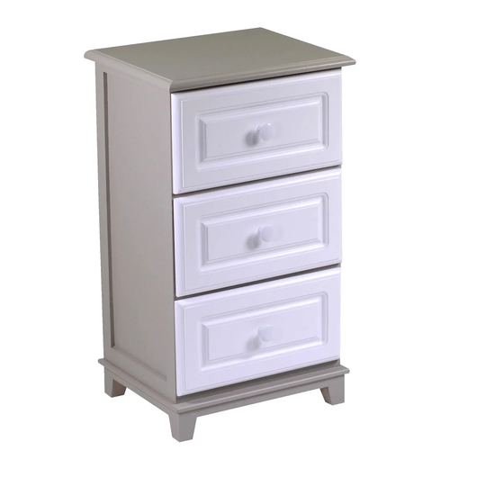 Syrna 3 Drawer Bedside Table
