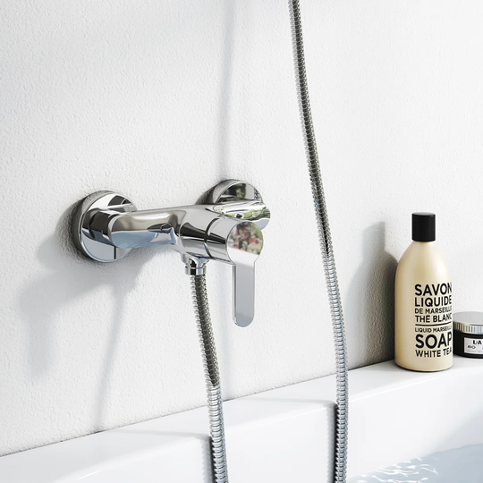 Partida Wall Mounted Bath Shower Mixer