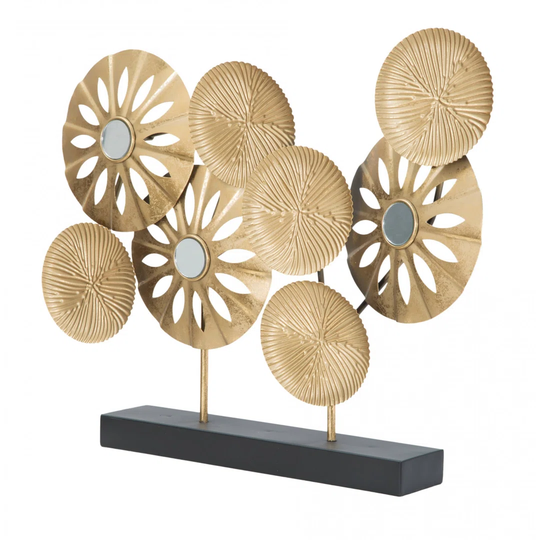 Manatuto Panel with Flowers Sculpture