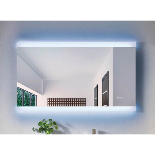 Laverna 1200mm x 700mm Illuminated Dimmable led Mirror with Demister