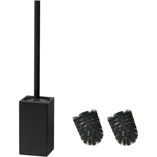 304 Stainless Steel Toilet Brush Holder (Black)
