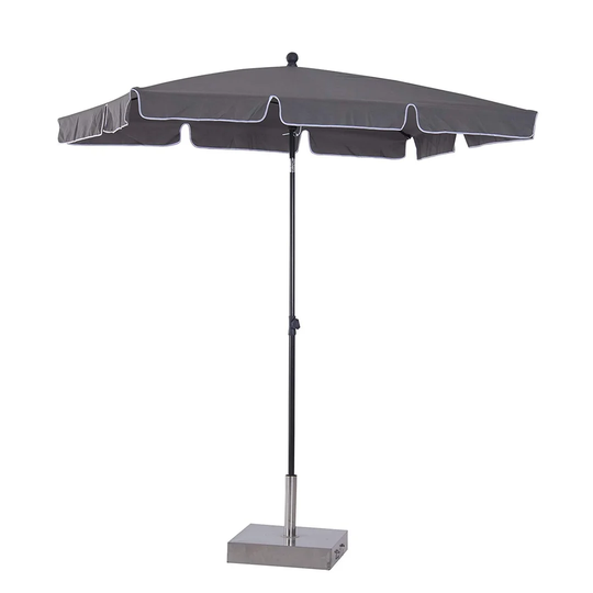 Oley 2m x 1.25m Rectangular Traditional Parasol