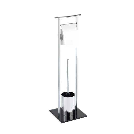 Abou Freestanding Toilet Roll and Brush Holder