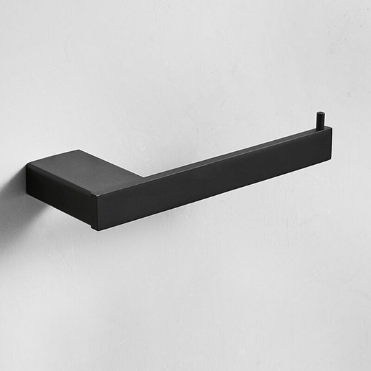 Toilet Paper Holder Stainless Steel Wall Mounted Toilet Paper Holder Black Toilet Paper Holder Bathroom Kitchen Accessories