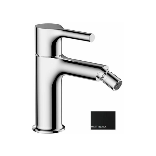 RAK - Sorrento Bidet Mixer Tap - Matt Black - Matt Black