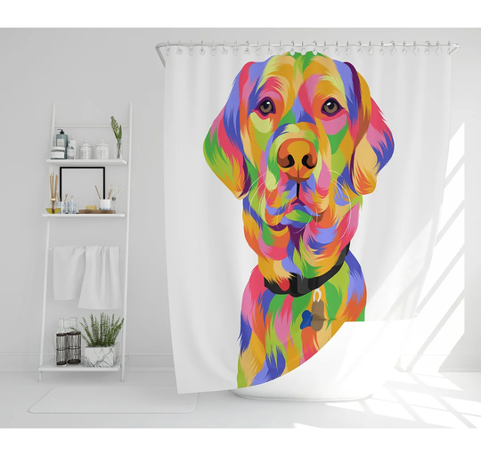 Ella-Leigh Polyester Shower Curtain