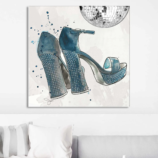 Disco Queen by Jodi - Wrapped Canvas Painting