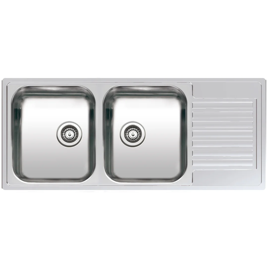Centurio Double Bowl Inset Kitchen Sink