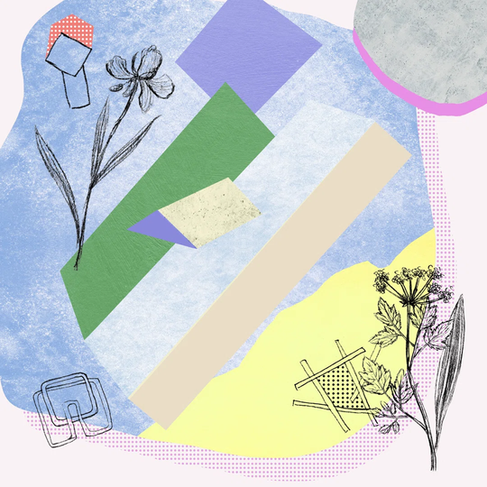 Flower-Field IV by Melissa Wang - Wrapped Canvas Graphic Art