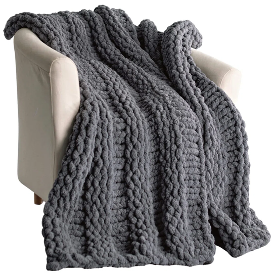 Gennaro Chunky Knit Throw