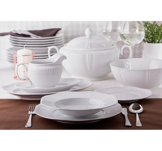 23 Piece Dinnerware Set, Service for 6
